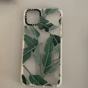 Casetify palm leaves iPhone 11 Pro Max case